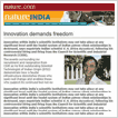 V A Shiva - Innovation Demands Freedom V A Shiva - Innovation Demands Freedom